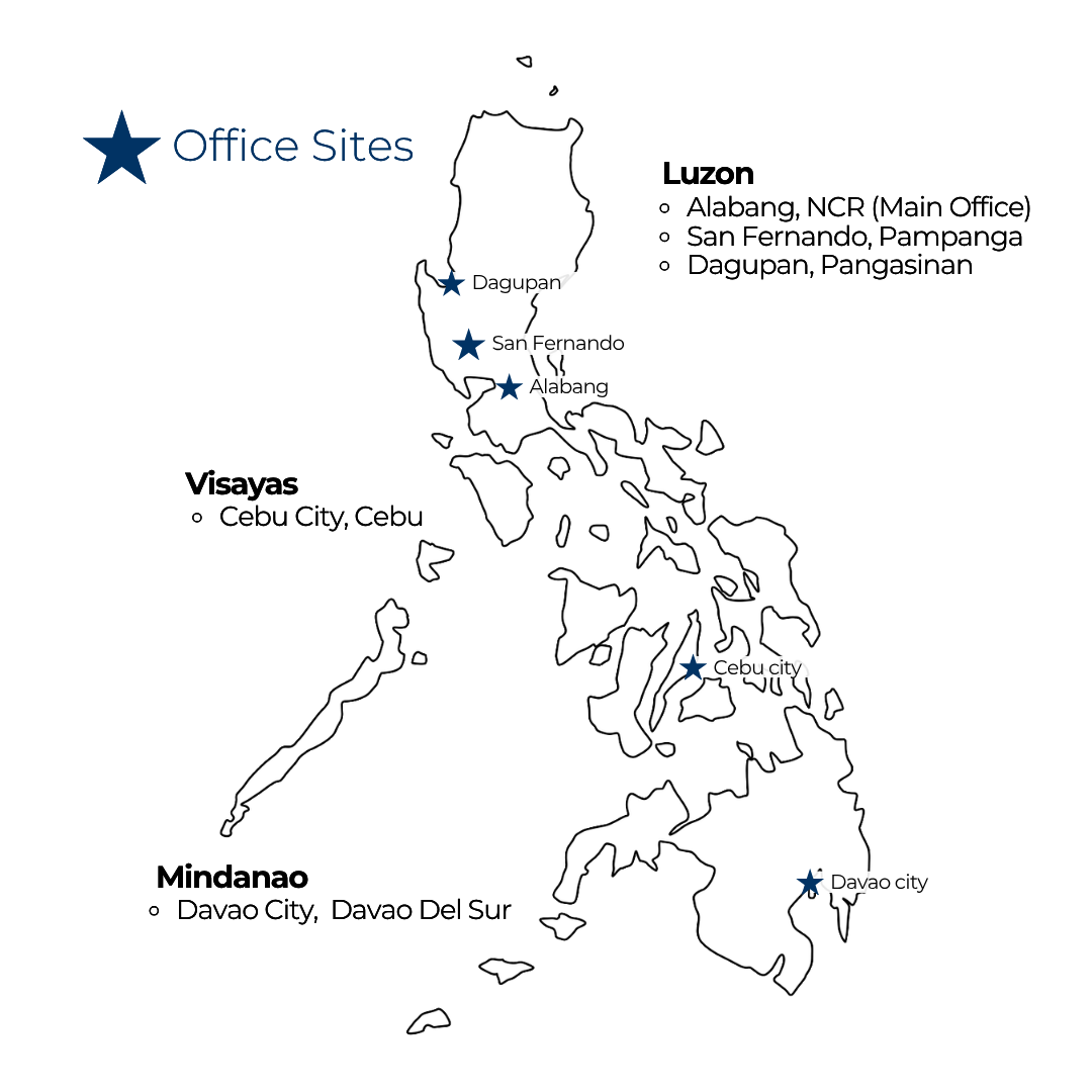 Philippine Offices Map