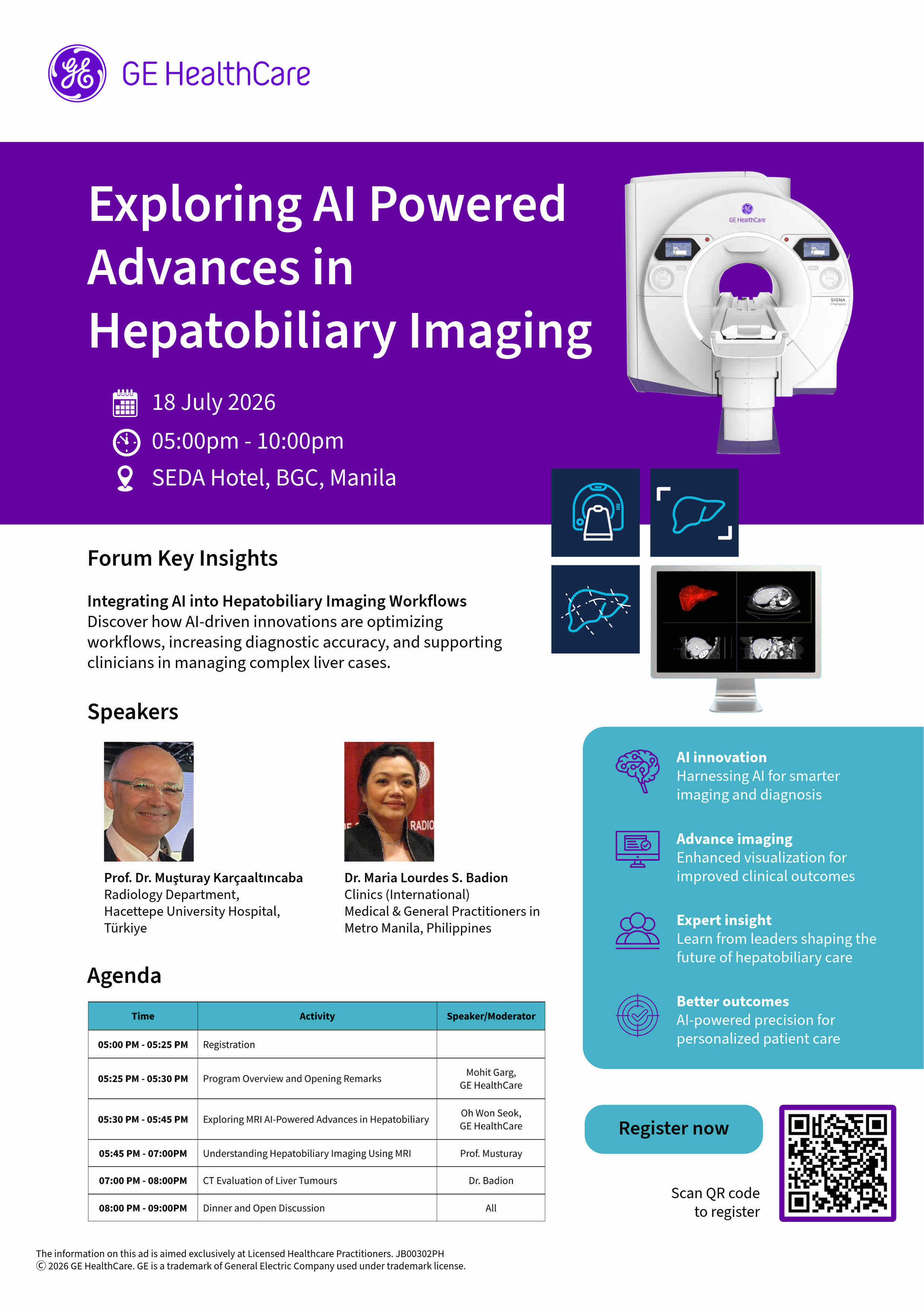 Exploring AI Powered Advances in Hepatobiliary Imaging event invitation